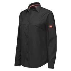 Women's Red Kap Cooling Performance Woven Long Sleeve Work Shirt -Clothing Store 3 650 red kap cooling performance woven long sleeve work shirt black2