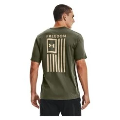 Men's Under Armour Freedom Flag T-Shirt -Clothing Store 3 650 under armour freedom flag t shirt marine od green