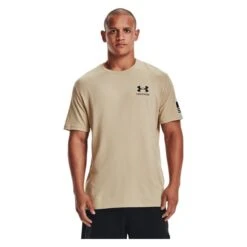 Men's Under Armour New Freedom Banner T-Shirt -Clothing Store 3 650 under armour new freedom banner t shirt desert sand black