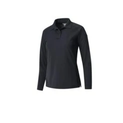 Women's Vertx Coldblack Long Sleeve Polo -Clothing Store 3 650 vertx coldblack long sleeve polo navy2