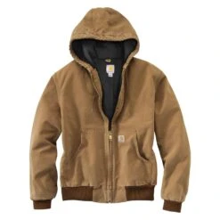 Men's Carhartt Quilted Flannel Lined Duck Active Jacket -Clothing Store 4 1001 carhartt quilted flannel lined duck active jacket carhartt brown