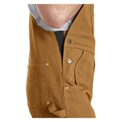 Men's Carhartt R01 Duck Bib Overalls -Clothing Store 4 1001 carhartt r01 duck bib overalls carhartt brown