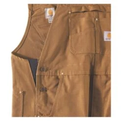 Men's Carhartt R01 Duck Bib Overalls -Clothing Store 5 1001 carhartt r01 duck bib overalls carhartt brown
