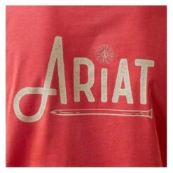 Women's Ariat Workman Graphic Ariat Logo T-Shirt -Clothing Store 5 650 ariat workman graphic ariat logo t shirt teaberry