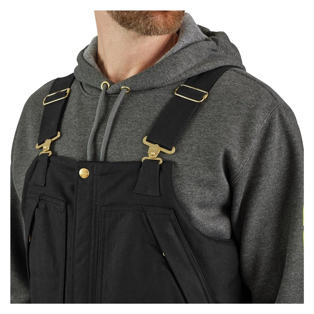 Men's Carhartt Loose Fit Duck Insulated Bib Overalls 11 Men's Carhartt Loose Fit Duck Insulated Bib Overalls - Image 9